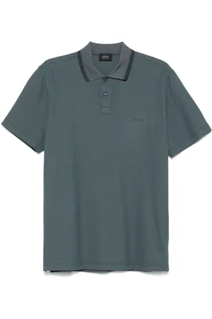BRIONI Piqué polo shirt