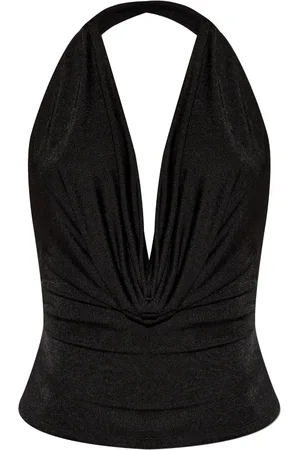 MISBHV Draped-detail blouse