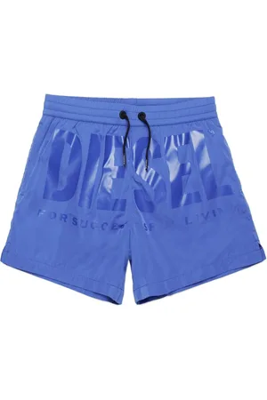 Diesel Logo-print swim shorts