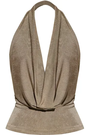 MISBHV Draped-detail blouse