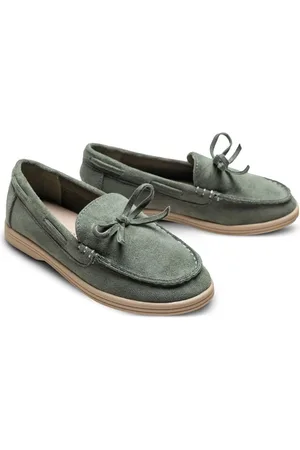 M. Moustache Bow-detail loafers
