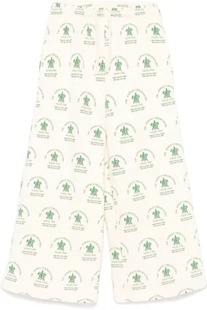 The Animals Observatory Logo-print track pants