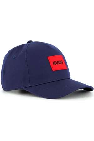 HUGO BOSS Logo-appliqué cap