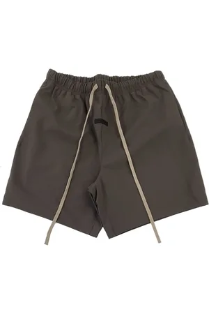 FEAR OF GOD Logo-appliqué track shorts