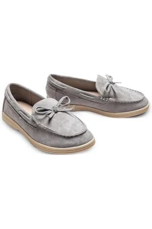 M. Moustache Bow-detail loafers