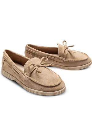 M. Moustache Bow-detail loafers