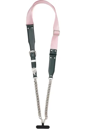 TOGA PULLA Engraved-buckle phone strap
