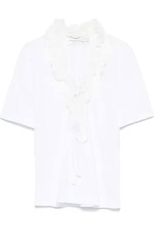ERMANNO SCERVINO Ruffled T-shirt