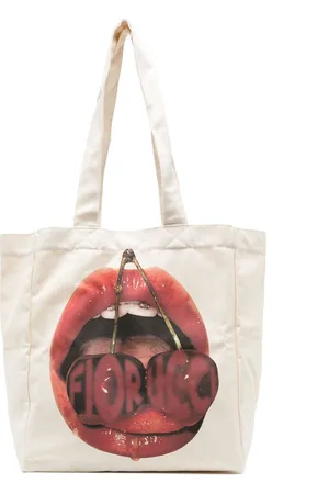 Fiorucci Graphic-printed tote bag