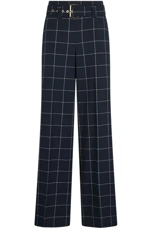Liu Jo Tailored check trousers