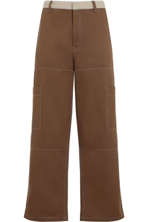 OFF-WHITE Cotton trousers