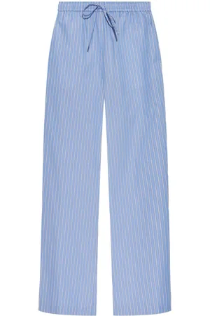 Marni Cotton striped trousers