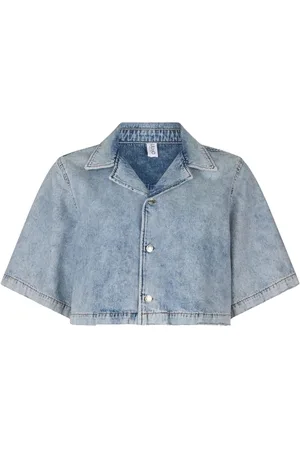 Liu Jo Cropped denim shirt