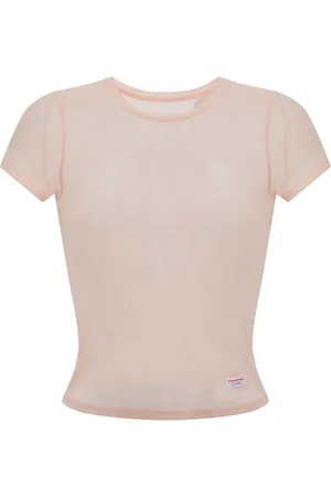 Alexander Wang Transparent lingerie t-shirt