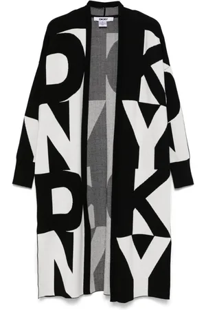 DKNY Logo-print cardigan