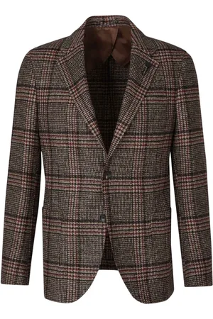 LARDINI Checked blazer