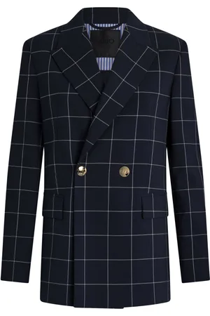 Liu Jo Double-breasted check blazer