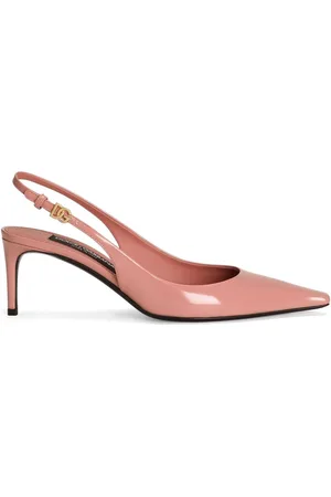 Dolce & Gabbana 60mm polished slingback pumps