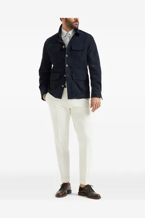 Brunello Cucinelli Gabardine trousers