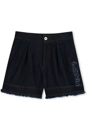 Lanvin Logo-embroidered shorts
