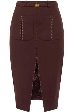 Elisabetta Franchi Wool skirt