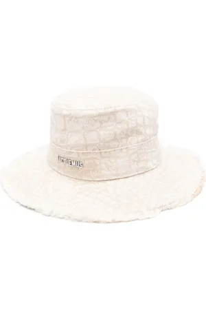 Jacquemus Logo-lettering bucket hat