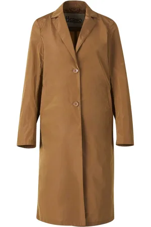 HERNO Buttoned garbadine jacket
