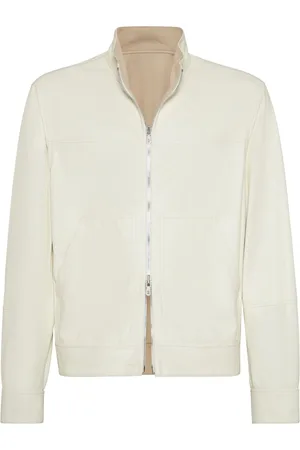 Brunello Cucinelli Reversible bomber jacket