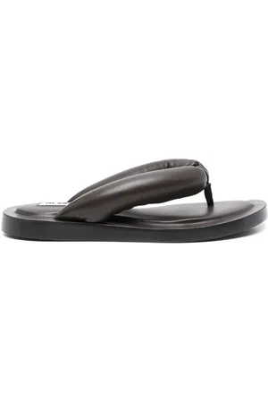 Jil Sander Nappa flip flops
