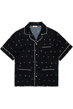 Nº21 Logo-pattern shirt