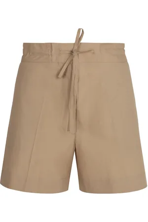 P.A.R.O.S.H. Pleat detailing cotton shorts