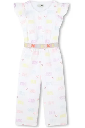 Sonia Rykiel Enfant Logo-print jumpsuit