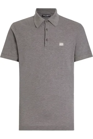 Dolce & Gabbana Logo-plaque polo shirt