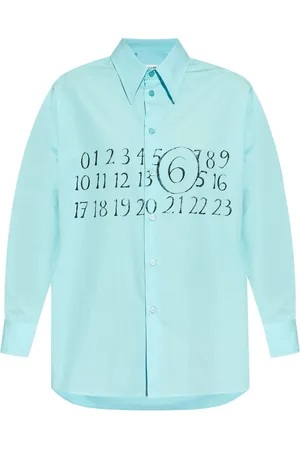 Maison Margiela Numbers-motif shirt