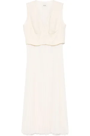 Sandro Pleated midi dress
