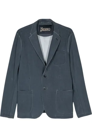 HERNO Raised-seam single-breasted blazer