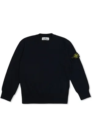 Stone Island Compass-badge cotton sweater