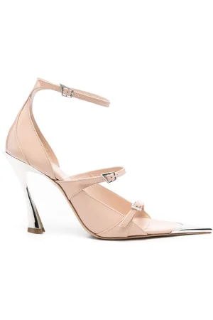 MUGLER 105mm brushed sandals
