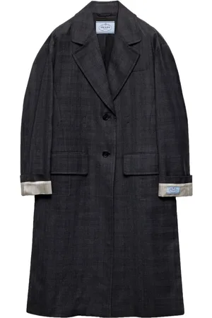 Prada Single-breasted wool coat
