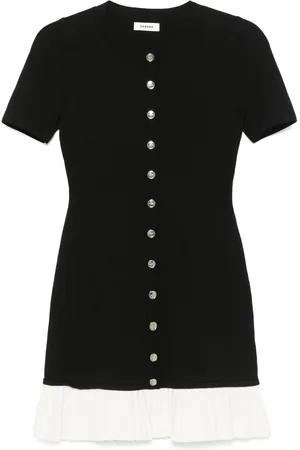 Sandro Pleated mini dress