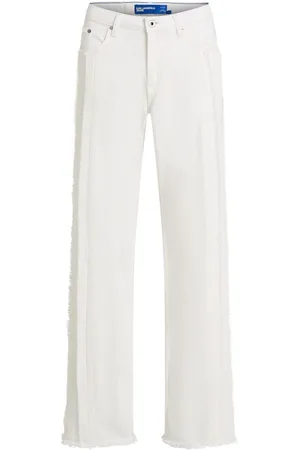 Karl Lagerfeld Seam-embellished jeans