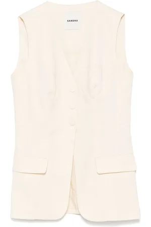 Sandro Dart-detail waistcoat