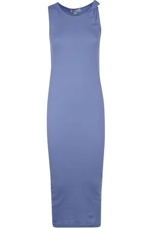 J.W.Anderson Embroidered twisted-strap maxi dress
