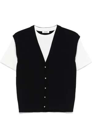 Sandro Two-tone sweater