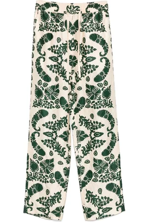 Sandro Floral-print trousers