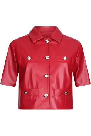 Liu Jo Coated cropped jacket