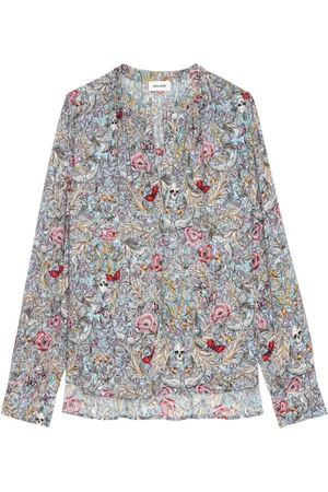 Zadig & Voltaire Tink floral-print blouse