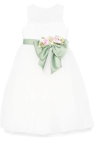 COLORICHIARI Oversize bow-detail dress