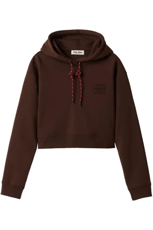 Miu Miu Cotton fleece hoodie