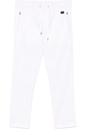 Dolce & Gabbana Logo-plaque trousers